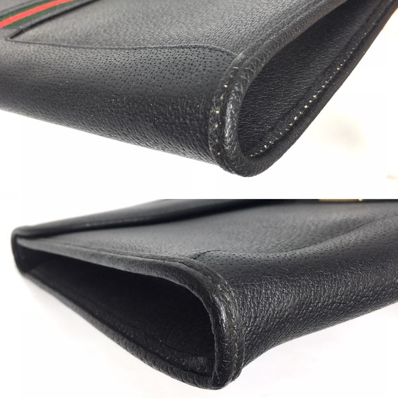 Gucci Bags Authentic Gucci Unisex Black Leather Laptop Bag Poshmark